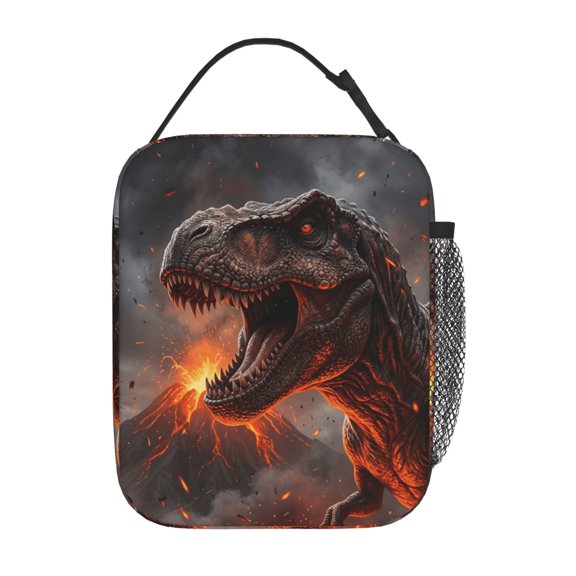 Dinosaur Lunch Bag For Men Women Insulated Lunch Box Leakproof Reusable Cooler Tote Thermal Meal Prep Food Container For Work Office Picnic Travel