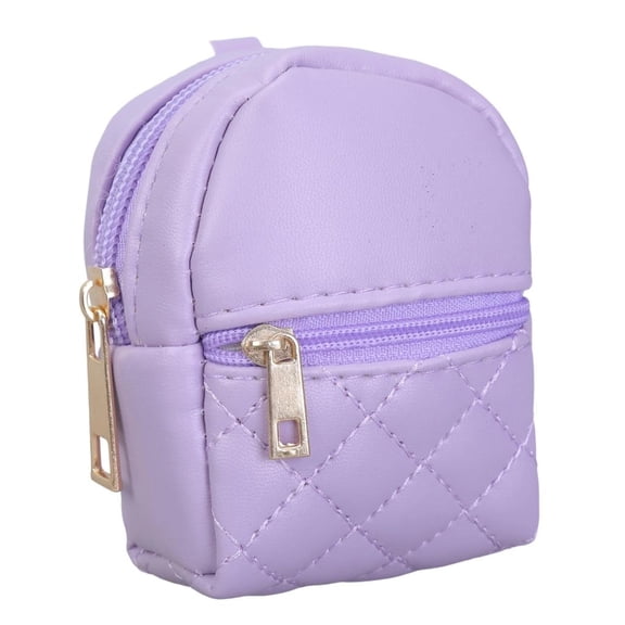 Giaone Compact PU Coin Holder Keyring Bag Lightweight Data Cable Organizer