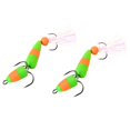 thumbnail image 3 of Señuelos de pesca kusrkot 2 uds cebos flotantes 2 anzuelos triples 002, 3 of 7