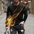 thumbnail image 1 of DPTALR T-Shirt Décontracté à Manches Courtes et Col Rond pour Hommes, 1 of 5