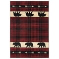 thumbnail image 5 of United Weavers of America Lodge Plaid Loomed Area Rug, 5.25' x 7.5', 5 of 6
