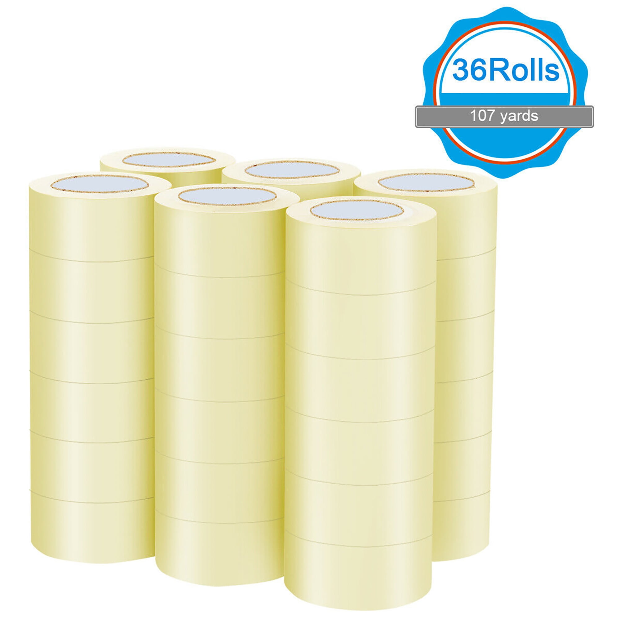 Packing & Shipping 2 mil 2 x 110 Yards 72 Rolls Carton Sealing Clear Packing Tape Box Shipping
