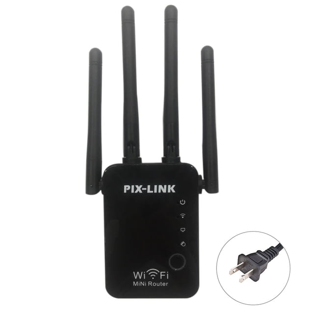 Enrutador WIFI inalámbrico de 300 Mbps, repetidor Wifi, antena de refuerzo de red doméstica, extensor de rango de señal Sky Wps Eigraketly DZ7234-06
