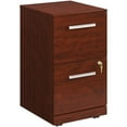 thumbnail image 3 of Home Square 2-Piece Set with 2-Drawers File Cabinet & Bookcase in Classic Cherry, 3 of 11