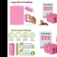 thumbnail image 6 of Pet Supplies Biodegradable Waste Bags For Dogs And Cats Scented Indoor Outdoor Use With Soil Degradation And Eco Friendly Design, 16.5x11.5x5.5 cm, Pink, 6 of 9