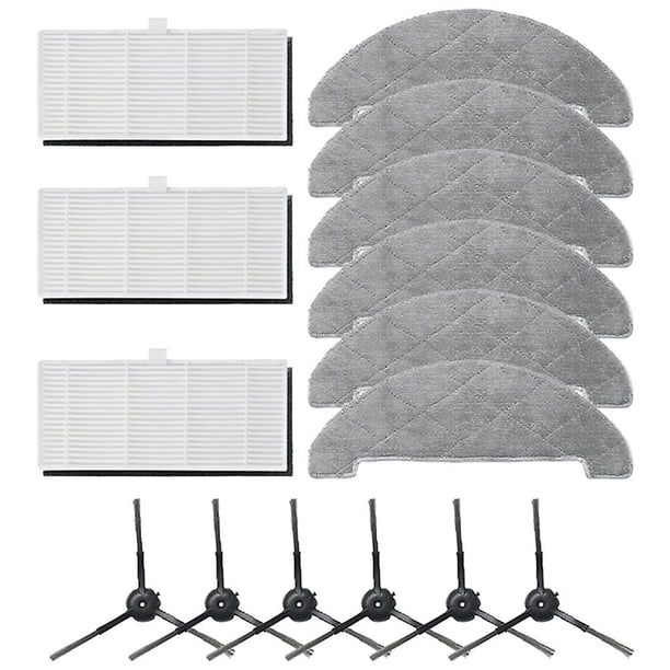 Reemplazo de robots de barrido Allinless cepillos laterales filtro Hepa para Xiaomi Viomi S9 Robot