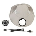 thumbnail image 2 of Sombrero De Ala Ancha Para El Sol Con Ventilador, Sombrero De Ventilador Al Aire Libre Recargable Por USB Para Pescar, 2 of 7