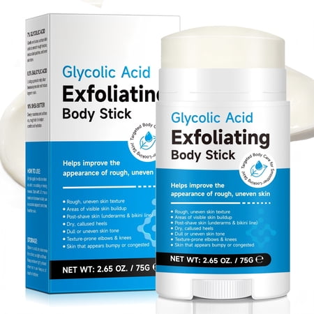 Body Exfoliating Balm Stick, Exfoliating Cream, for Rough & Bumpy Skin, 2.65 oz