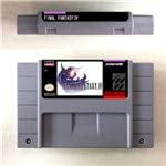 Game card for Final Game Fantasy 4 - RPG Game Cartridge SNES US Version English Language Battery Save Game Cartridge SNES