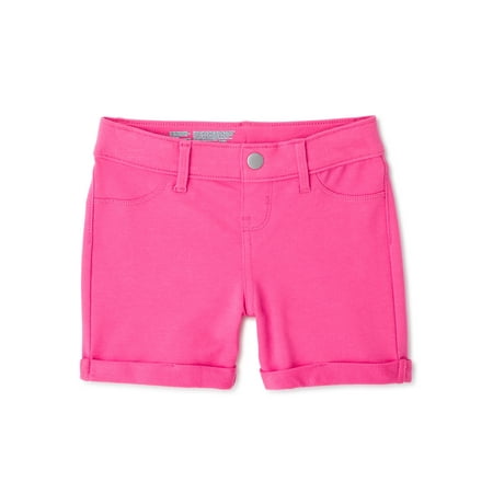 Wonder Nation Girls French Terry Shorts, Sizes 4-18 & Plus