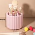 thumbnail image 2 of Soda Candy Makeup Brush Organizer 360° Rotating Removable Compartments Cosmetic Brush Holder Pen Holder for Vanity, Desk, 2 of 6