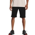 thumbnail image 2 of Under Armour Men's Shorts UA Rival Fleece Drawstring Waist Athletic Shorts, Grey, L, 2 of 2