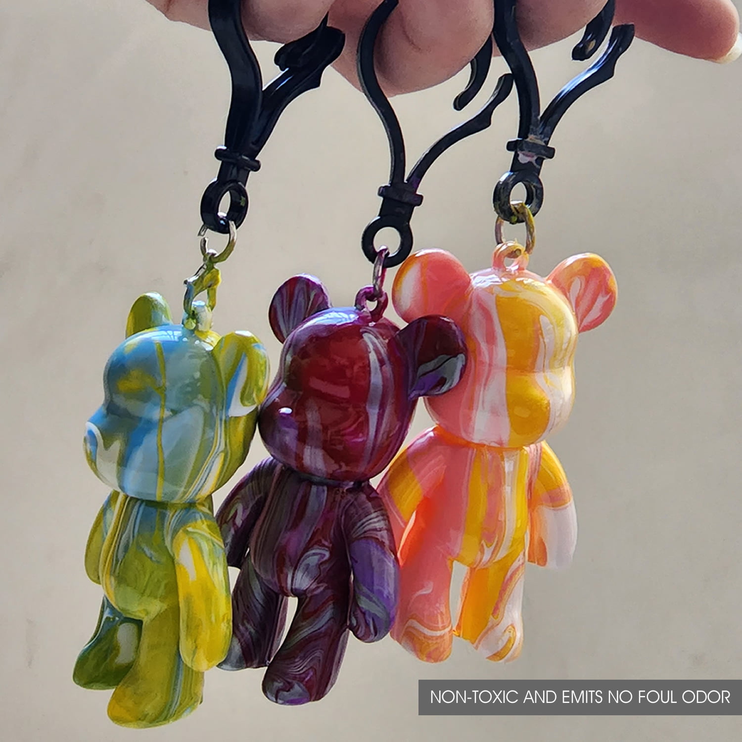 Abigail Emmert Art Gummy Bear Keychain