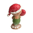 thumbnail image 2 of Gingerbread Man Holding Lollipop - 5.5"L, 2 of 4