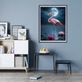 thumbnail image 7 of Diamond Art Kits for Adults - 5d Moonlit Flamingo Night Scene Diamond Painting for Adults, Diamond Art for Adults Beginners, Diamond Painting Kits for Adults for Home Wall Decor, 7 of 7