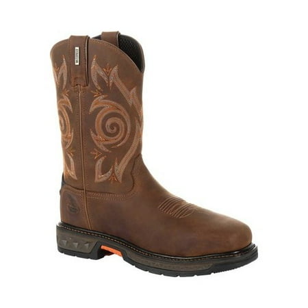 Georgia Boot Carbo-Tec LT Steel Toe Waterproof Pull On Work Boot