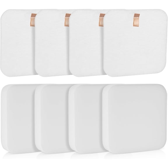4Pack LA502 LA702 LA802 Foam & Felt Filter Replacement for Shark Rotator Lift-Away ADV DuoClean Upright Vacuum LA300 LA301 LA322 LA500WM LA360 LA362, Replaces Part # XFFK320