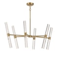 thumbnail image 4 of Arlon 12-Light LED Chandelier in Warm Brass, 4 of 5