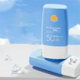 LIANGP Clear Skin Dry Sunscreen Spf 50 Oil Face Sunscreen for Acne Prone Skin Won'T Cause