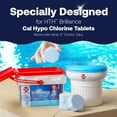 thumbnail image 6 of HTH Brilliance Chlorine Floater for Pools - Holds 4 Brilliance Tabs or 5 Standard 3-inch Tablets, 6 of 9