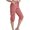 Rose Chaud, variante sur Tii.MM Pantalon Capri Cargo pour Femmes, Pantalon de Randonnée Léger, Capris Décontractés d'Été pour Voyage, Joggers avec Poches