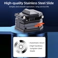 thumbnail image 4 of HB-6C Optical Fiber Cleaver Cable Cutting Tool High Precision Optical Fiber Cleaver Stable Angle Stainless Steel Slides, 4 of 8