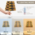 thumbnail image 3 of Ryvnso LED Bedside Table Lamp Basketball Checkered Bedroom Desk Lamps Nightstand Lampshade M, 3 of 7
