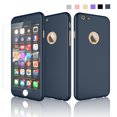 thumbnail image 1 of iPhone 6S Case, iPhone 6 Sturdy Case, Thin Exact-Fit Premium Matte Finish Dual Layer Hard Case For iPhone 6S / 6 with Tempered Glass Screen Protector For iPhone 6S / 6 4.7 -Blue, 1 of 4