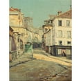 thumbnail image 2 of Charles Jean Coussedière 19x24 Gold Ornate Framed and Double Matted Museum Art Print Titled - Norvins Street in Montmartre (1899), 2 of 4