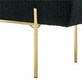 thumbnail image 6 of Posh Living Destiney Sherpa Bench Black, 6 of 7