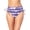 Purple, variant on CALIFORNIA WAVES Women's Purple Tie Dye Stretch Cinch Drawstring Lined Moderate Coverage High Waisted Swimsuit Bottom XL