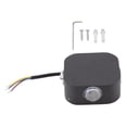 thumbnail image 1 of Aplique de pared LED moderno de 4 lados, de doble cabezal, resistente al agua, blanco brillante, para patios, cocinas y comedores al aire libre, 1 of 8