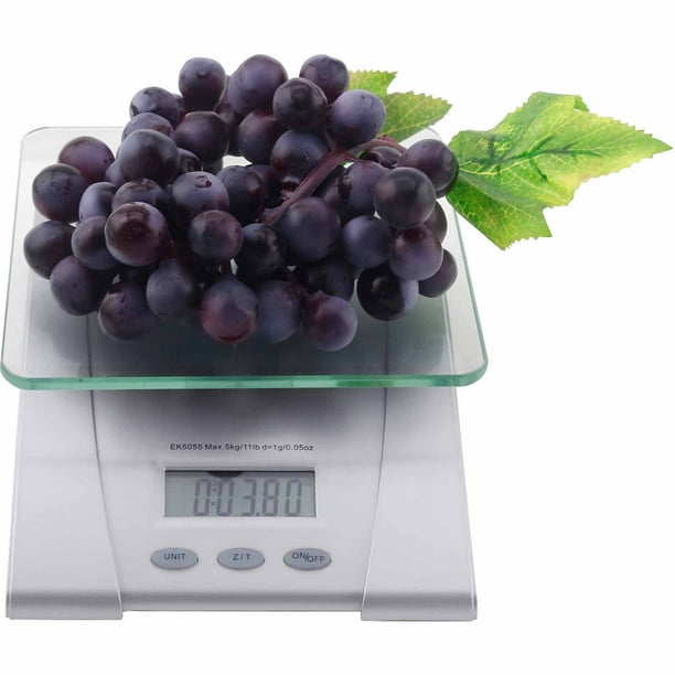 Mainstays Silver Digital Kitchen Scale