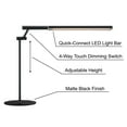 thumbnail image 6 of Lite Source Ls-23805 Tilla 24" Tall Led Swing Arm Desk Lamp - Black, 6 of 7