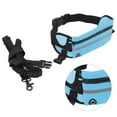 thumbnail image 4 of Waist Dog Leash, Hands Free Dog Leash Buckle  For Running Light Blue, 4 of 8