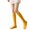 Yellow, variant on Hauaitttt Coral Velvet Calf Socks for Women In Autumn and Winter Plus Velvet Thickened Home Floor Sleeping Confinement Warm Winter Stockings Glow in The Dark Fishnet Stockings Women Suspender