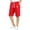 Red, variant on ITSAME Shorts for Boys, Elastic Waist Basketball Print Cotton Kids Athletic Casual Shorts with Pockets Black 4-5T
