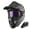 Z Bundle Matt Black, variant on 1Storm Adult Motocross Helmet ATV Dirt BMX MX Downhill Mountain Helmet Track Style JH601; Carbon Fiber Black + Goggles + Skeleton Black Glove Bundle