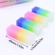 thumbnail image 3 of Seitruly Gomas de borrar Rainbow Jelly Cute Office School Papelería Arte translúcido Toallita Lápiz Escritura Borrador Coleccionables para estudiantes Type3 NO3, 3 of 6