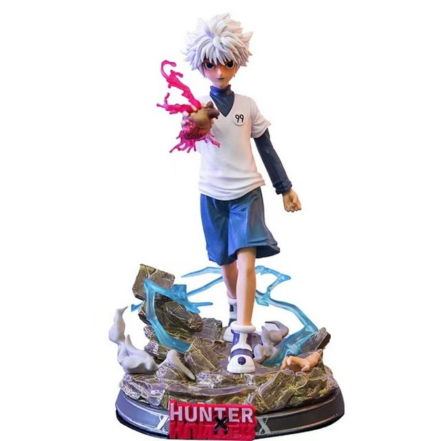 Figura de anime de la colección de juguetes modelo D Hunter Hunter Killua