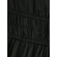 thumbnail image 5 of PRETTYGARDEN Women's Tiered Maxi Dress with Short Sleeves, Sizes S-XXL, 5 of 6