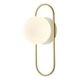 thumbnail image 1 of Apliques de pared Yuyangstore vidrio LED 32x10x15.5cm estilo industrial vintage, 1 of 8