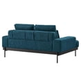 thumbnail image 4 of Modway Proximity Upholstered Polyester Fabric Loveseat in Azure Blue, 4 of 4