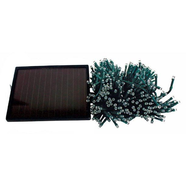 Set de luces solares LED para celebraciones, multicolor, 5 m, 100 luces
