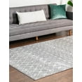 thumbnail image 3 of Rugs.com Moroccan Trellis Collection Rug – 10' x 13' Gray Medium Rug Perfect For Living Rooms, Large Dining Rooms, Open Floorplans, 3 of 7