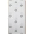 thumbnail image 6 of Offray Ribbon, Light Silver Dot on White 1 1/2 inch Grosgrain Polyester Ribbon, 9 feet, 6 of 7