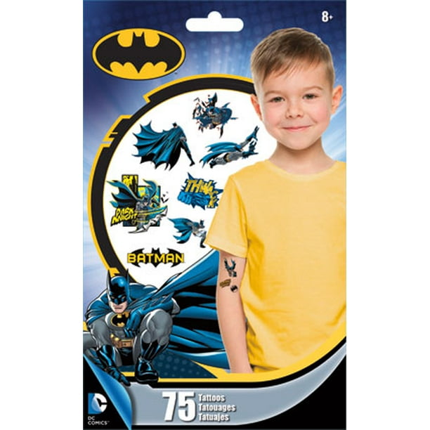 Standard Tattoo Bag - Batman - Temporary Kids Games Toys tt2075 - Standard Tattoo Bag - Batman - Temporary Kids Games Toys tt2075 -
