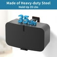 thumbnail image 6 of Heavy Duty Speaker Wall Mount for Sonos Five & Play 5 Gen 2 Speaker Mount - Tilt & Swivel Adjustable Speaker Mount for Sonos 5 Wall Mount, Black, 6 of 7