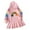 Pink, variant on Odeerbi 3-12 Year Toddler Girls Rainbow Embroidery Hooded Sweatshirt Dress Spring Fall Cute Long Sleeve Cotton Hoodie Dress Round Neck Colourful Fishtail Dress Toddler Girls Clothes
