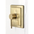 thumbnail image 3 of Kingston Brass KB5897DL Concord Single-Handle Pressure Balanced Tub and Shower Faucet, Brushed Brass, 3 of 7